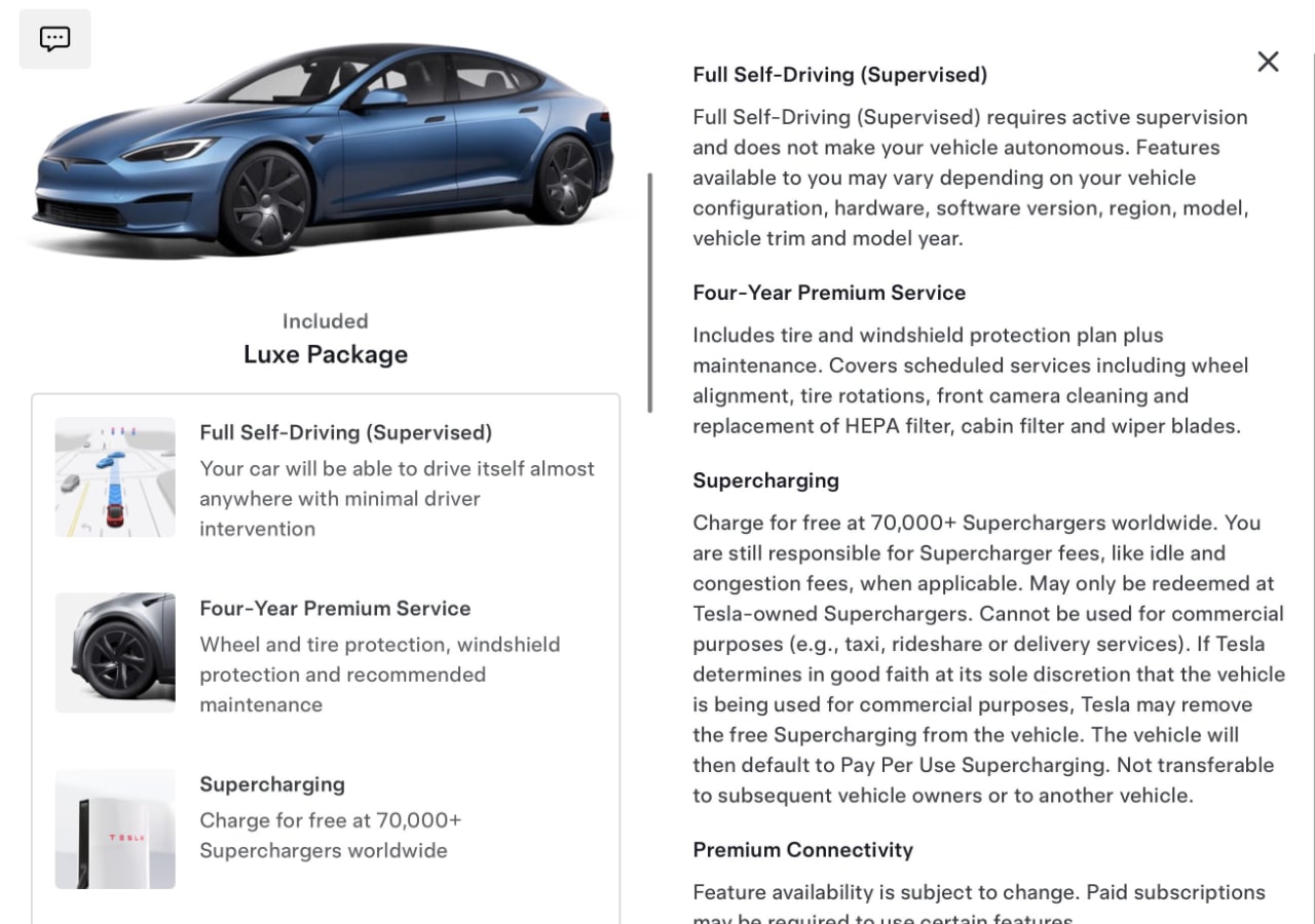 Nouveau Luxe Package Tesla: la surprise qui cache un revers sur les Model S et X